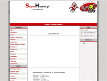 Tablet Screenshot of ciekawostki.superhumor.pl